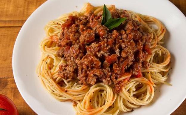Cocida congelar pasta